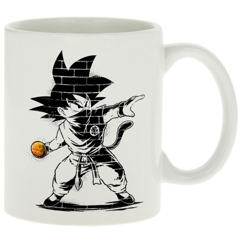 Mug blanc Dragon Ball Revolution (Films/Séries,Manga Kawaï japan,Détournements)