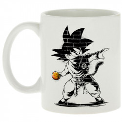 Mug blanc Dragon Ball Revolution (Films/Séries,Manga Kawaï japan,Détournements)