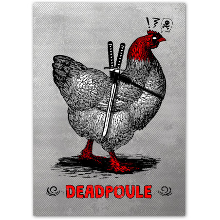 Affiche "Deadpoule"