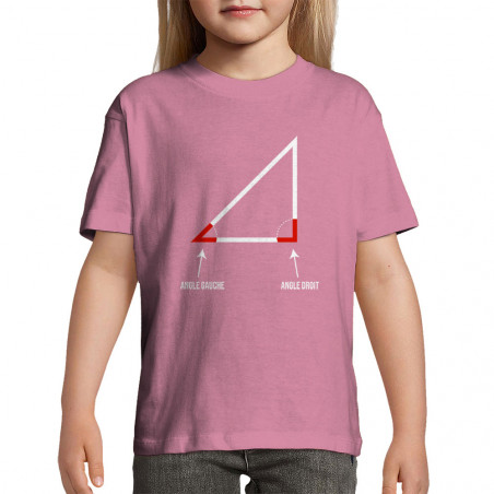 T-shirt enfant "Angle droit"