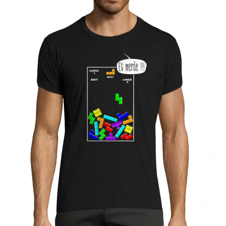 T-shirt homme fit "Tetris...