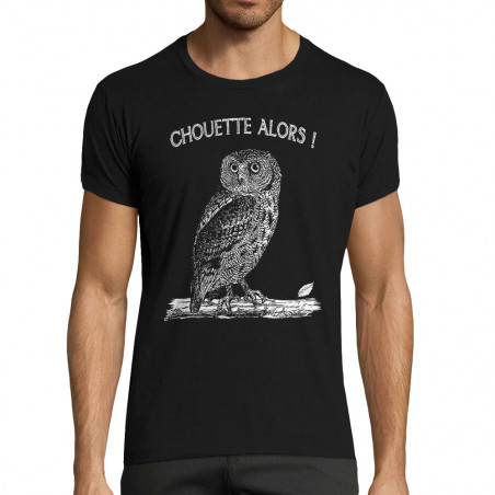 T-shirt homme fit "Chouette...