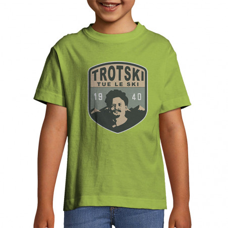 T-shirt enfant "Trotski tue...