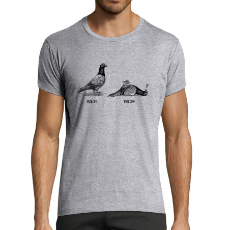 t-shirt homme fit "Pigeon...