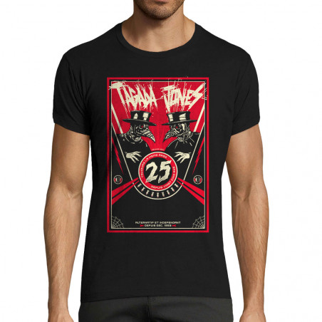 T-shirt homme fit noir Tagada Jones - Toujours la même rage (Tagada Jones)