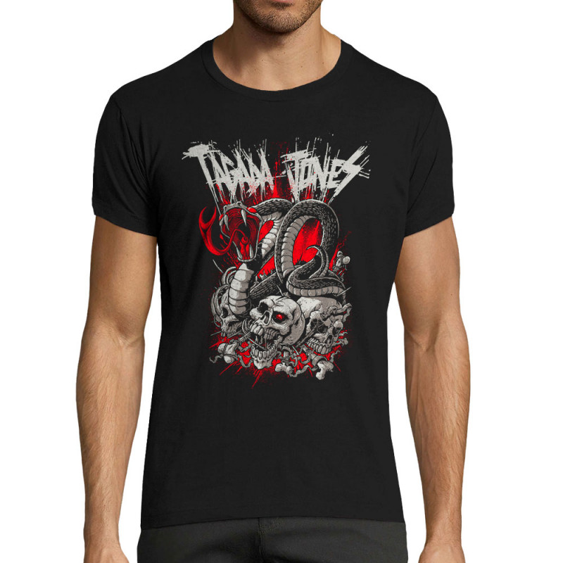 T-shirt homme fit noir Tagada Jones - 20 ans (Tagada Jones)