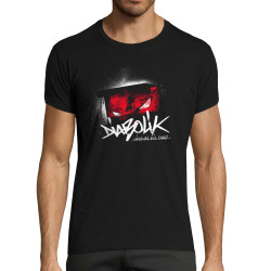 T-shirt homme fit noir Diabolik - Spy Eyes (Diabolik)