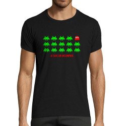 T-shirt homme fit noir Je suis un incompris (Jeux Vidéo / Geek,Humour)