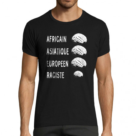 T-shirt homme fit "Raciste...