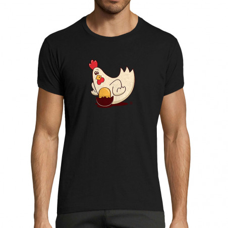 t-shirt homme fit "Chicken...