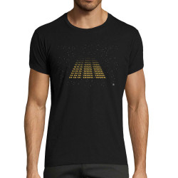 T-shirt homme fit noir Tatata Tatata Tatata (Trabe,Humour,Films/Séries,Star Wars)