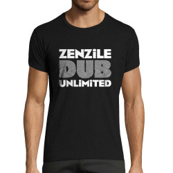T-shirt homme fit noir Zenzile - Dub Unlimited (Zenzile)
