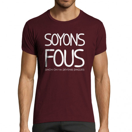T-shirt homme fit "Soyons...