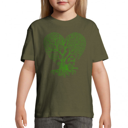 T-shirt enfant "Green Heart"
