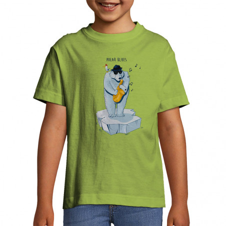 Tee-shirt enfant "Polar Blues"