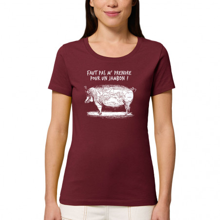 T-shirt femme coton bio "Me...