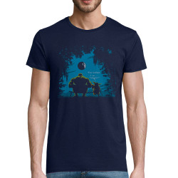 T-shirt homme coton bio bleu marine Hulk Father (Trabe,Humour,Films/Séries,Star Wars)