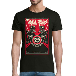 T-shirt homme coton bio noir Tagada Jones - Toujours la même rage (Tagada Jones)