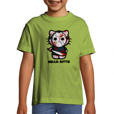 T-shirt enfant "Hello Kittu"