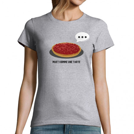 T-shirt femme "Muet comme...