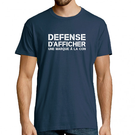 Tee-shirt homme "Défense...