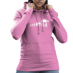 Sweat femme à capuche rose Dark Evolution (Gondrax,Films/Séries,Evolution,Star Wars)