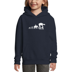 Sweat enfant à capuche bleu marine Dark Evolution (Gondrax,Films/Séries,Evolution,Star Wars)