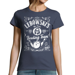 T-shirt femme bleu denim Big Lebowski (Films/Séries)