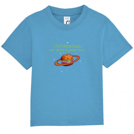 Tee-shirt bébé "L'Astronomie"