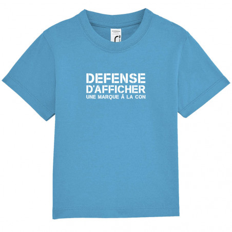 Tee-shirt bébé "Défense...