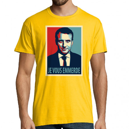 Tee-shirt homme "Je vous...