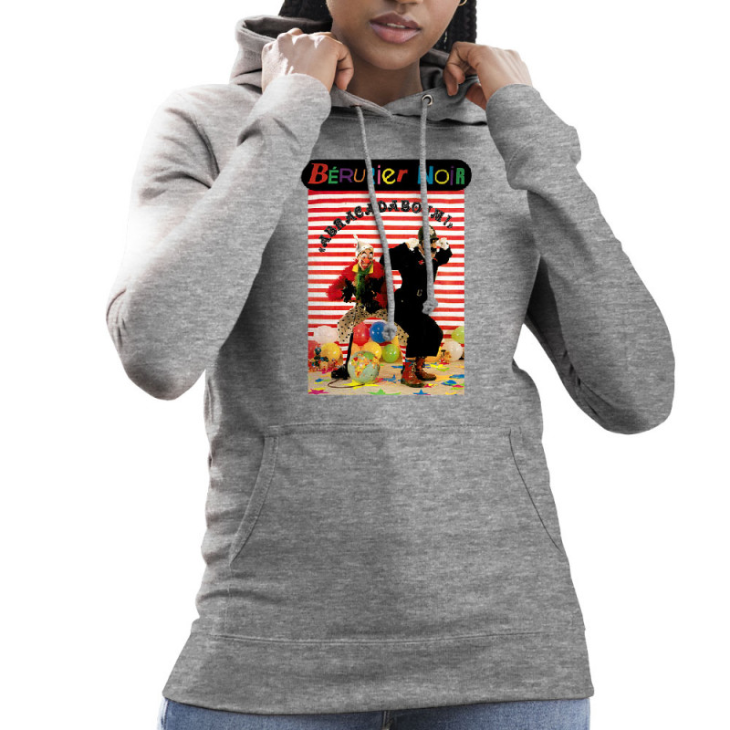 Sweat femme à capuche gris chiné Bérurier Noir - Abracadaboum (Bérurier Noir)