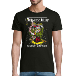 T-shirt homme coton bio noir Bérurier Noir - Joyeux Merdier (Bérurier Noir,Laul)