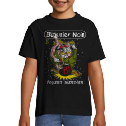 T-shirt enfant noir Bérurier Noir - Joyeux Merdier (Bérurier Noir,Laul)