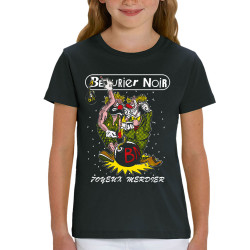 T-shirt enfant coton bio noir Bérurier Noir - Joyeux Merdier (Bérurier Noir,Laul)