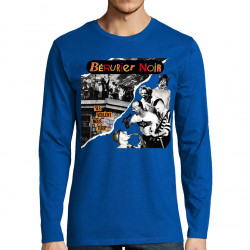 T-shirt homme manches longues bleu royal Bérurier Noir - Ils veulent nous tuer (Bérurier Noir)