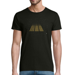 T-shirt homme coton bio noir Tatata Tatata Tatata (Trabe,Humour,Films/Séries,Star Wars)