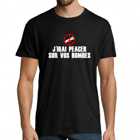 T-shirt homme "Peacer sur...