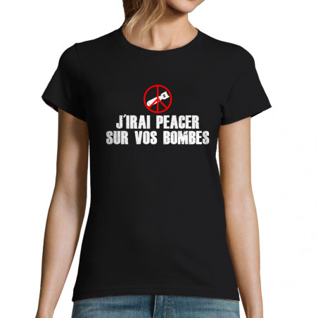 T-shirt femme "Peacer sur...