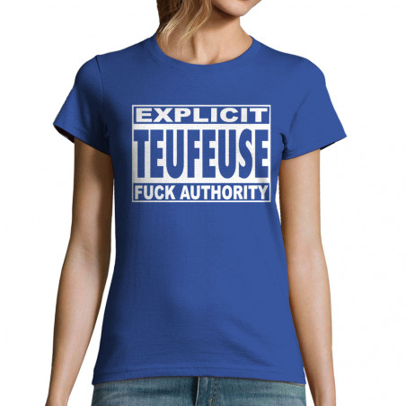 T-shirt femme "Explicit...
