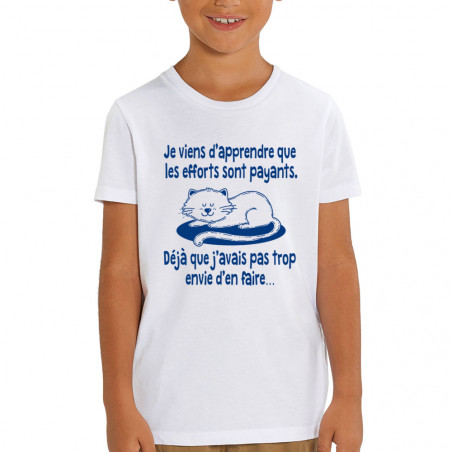 T-shirt enfant coton bio...