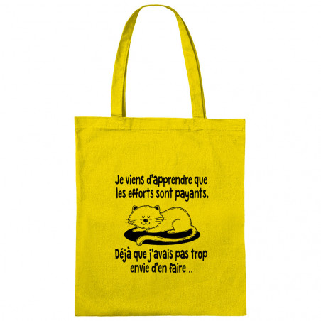 Sac shopping en toile "Les...