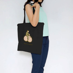 Sac shopping en toile noir Partir en couilles (Gondrax,Humour,Partir en …)
