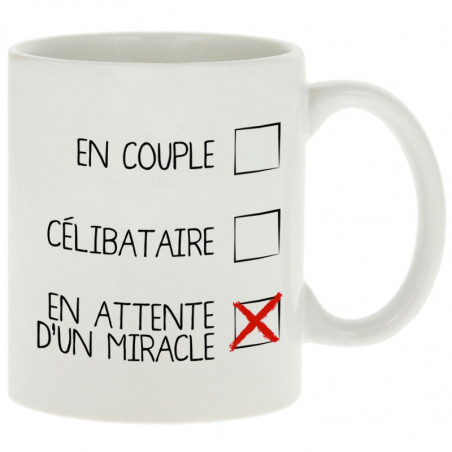 Mug "Attente d'un miracle"