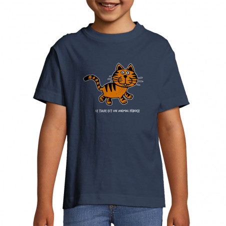 T-shirt enfant "Le tigre"