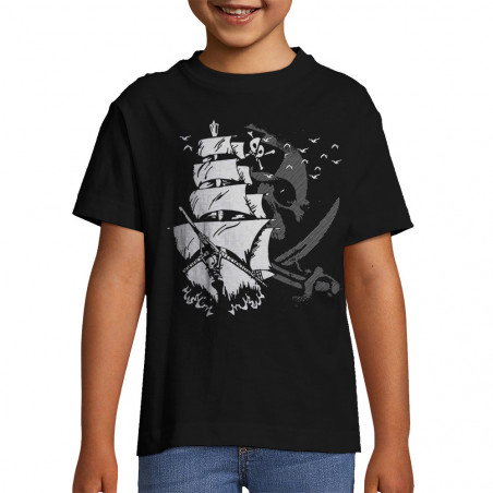 T-shirt enfant "Pirate Boat"