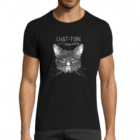 T-shirt homme fit "Chat-foin"