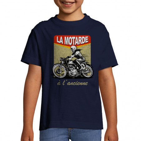 T-shirt enfant "La motarde...