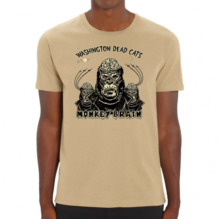T-shirt homme coton bio naturel Washington Dead Cats - Monkey Brain (Washington Dead Cats)