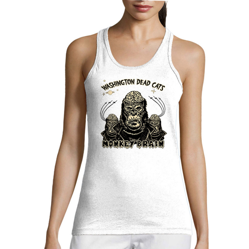 Débardeur femme blanc Washington Dead Cats - Monkey Brain (Washington Dead Cats)